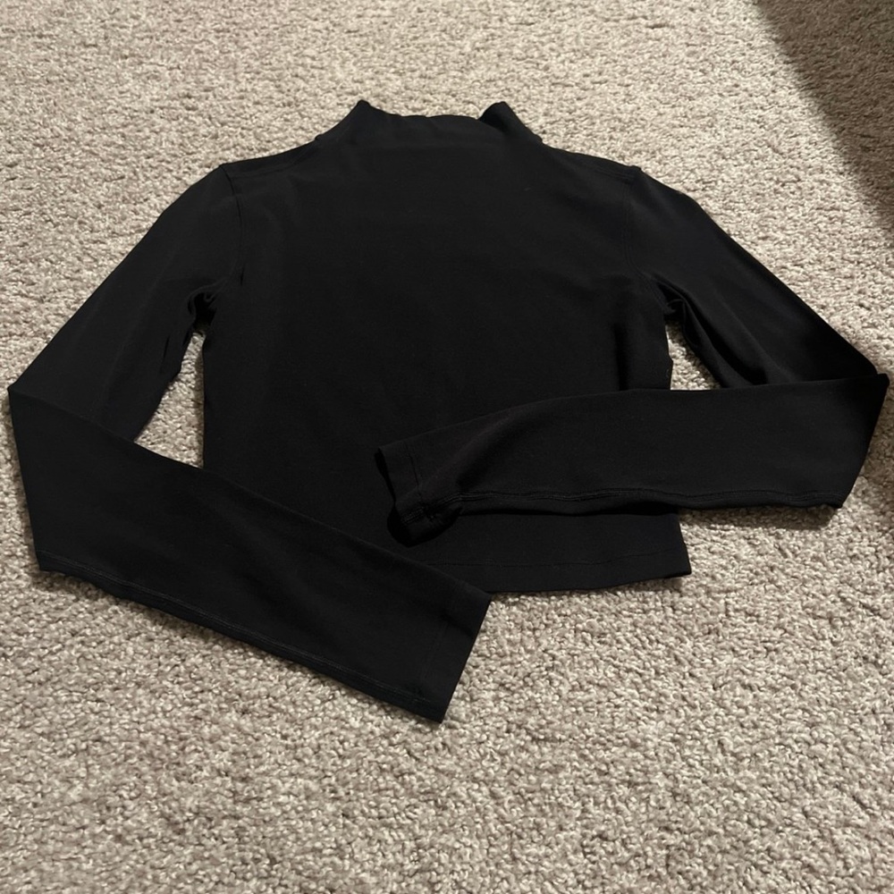 Lululemon All Aligned Mock Neck Long Sleeve shirt